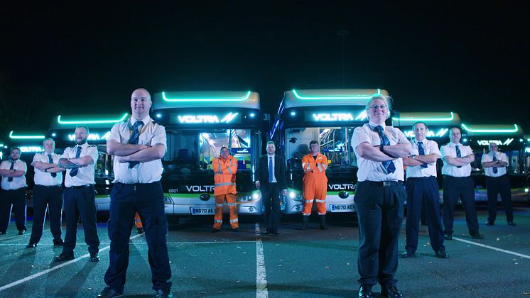 Go North East launches game-changing electric buses in Newcastle and Gateshead
