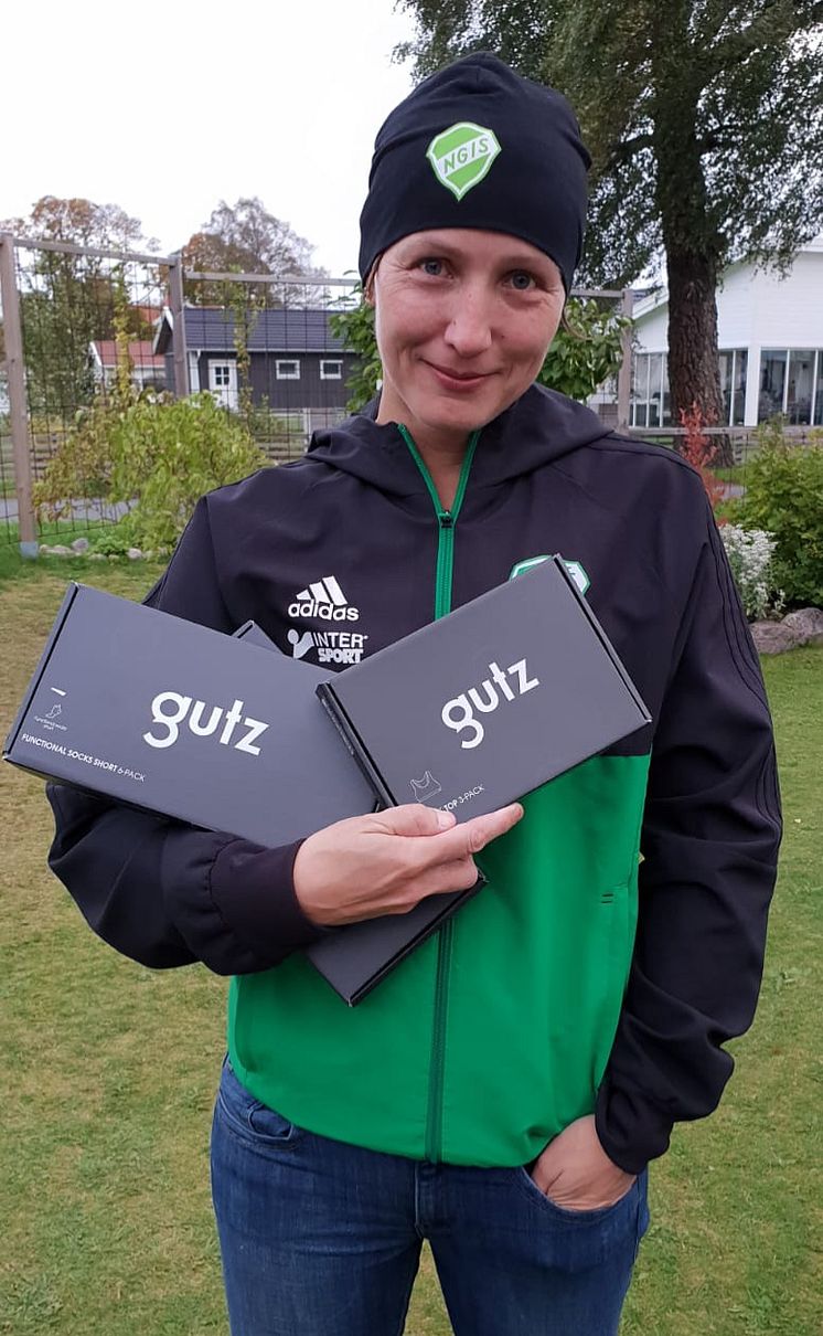 Jessica Pereira,  klubbens eldsjäl NGIS
