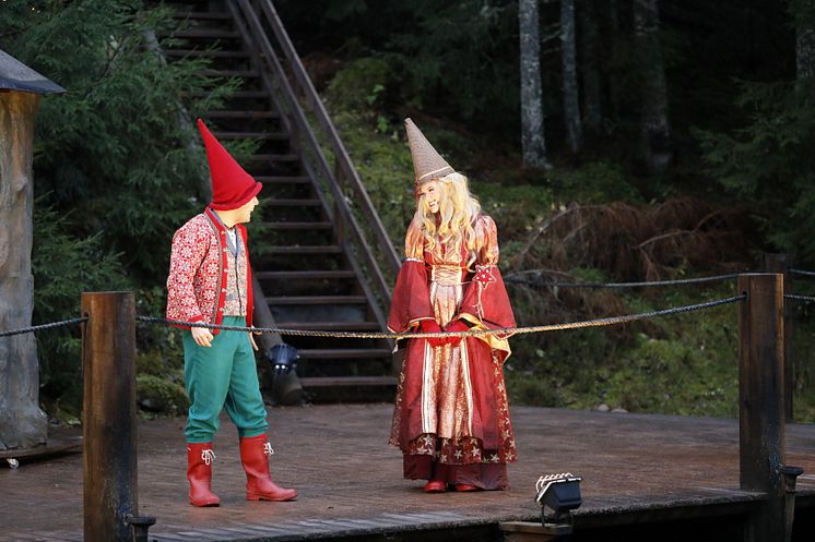 Sagofén och skogstomten Torgil i Trollrike