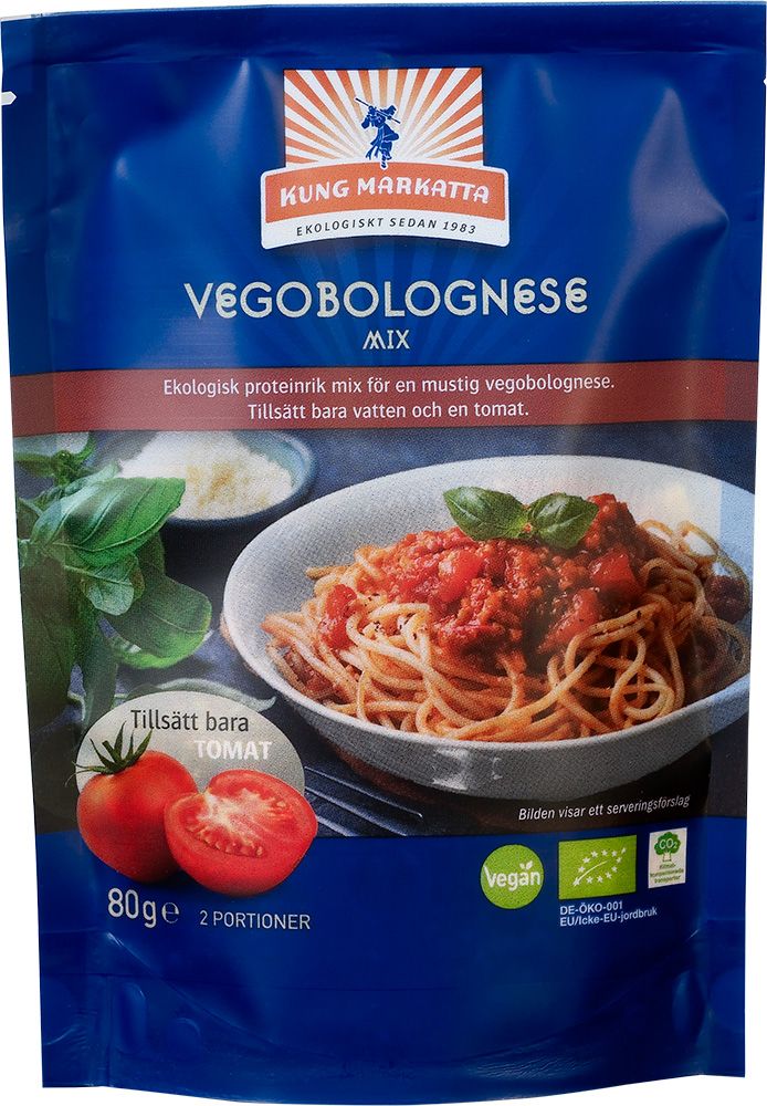 Kung Markatta Vegobolognese, ekologisk