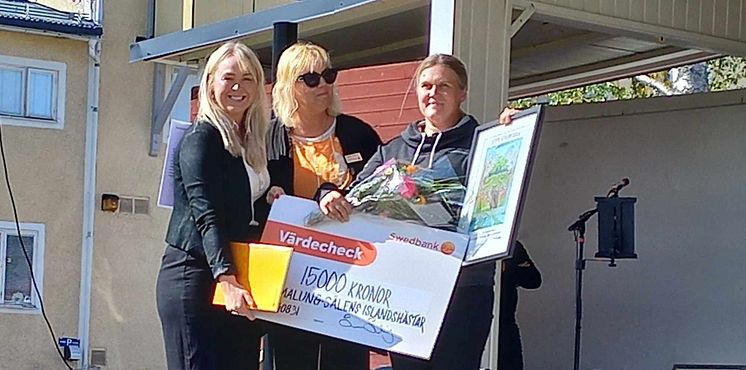 BIld utdelning stipendium Malung-Sälens Islandshästar.jpeg