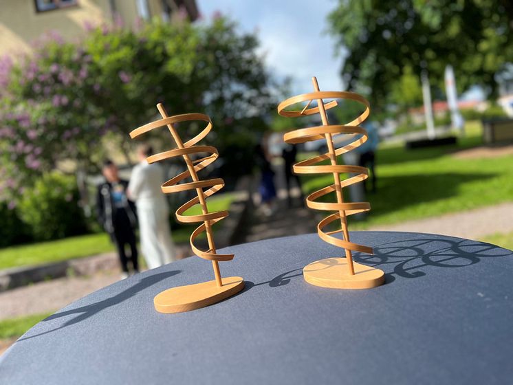 Statyetten till Årets Virvelvind 2024