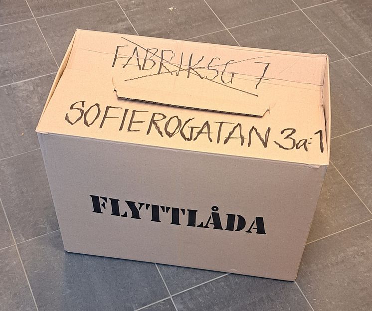 Sofierogatan flyttlåda