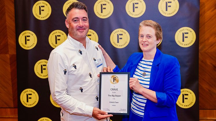 Challenger brand CRAVE boldly stand out at Free From Food Awards 2024