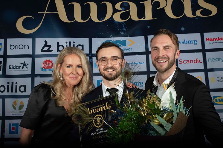 Sunsurf Solar vinner Årets startup. Foto Jerry Lövberg.jpg