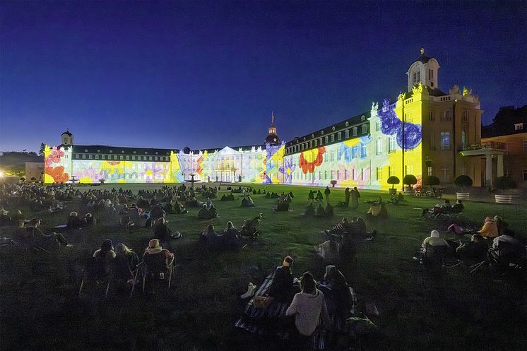 Malwettbewerb, "Die Schlossmaler", Karlsruhe, Schlosslichtspiele