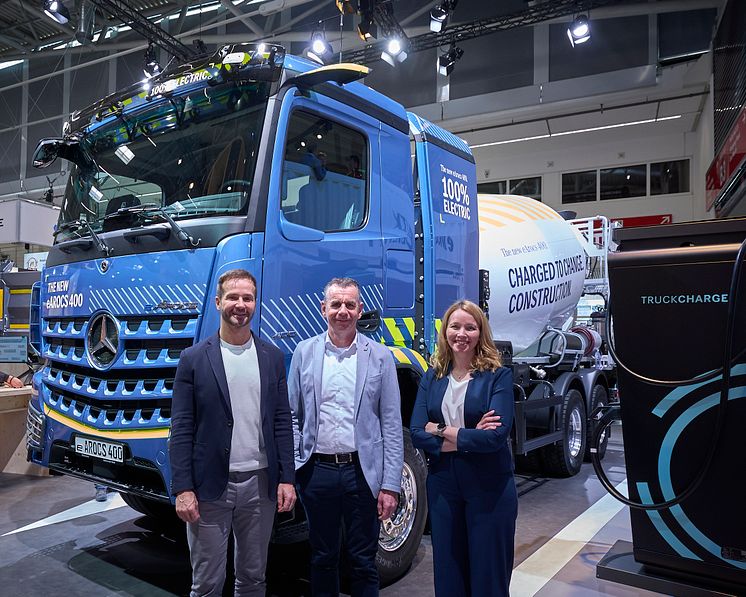 eArocs 400 auf der bauma 2025
