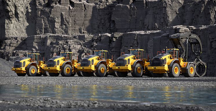 Ny serie Volvo hjullastare 2025