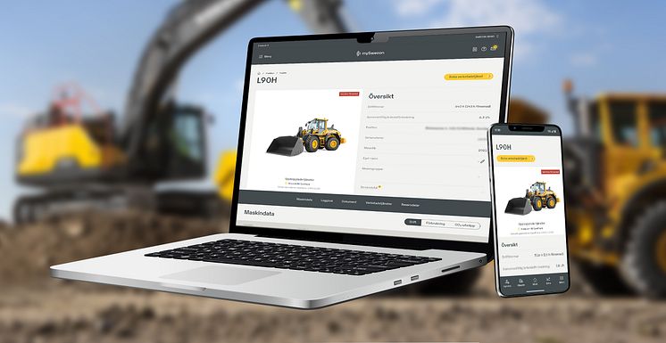 mySwecon - desktop och mobil