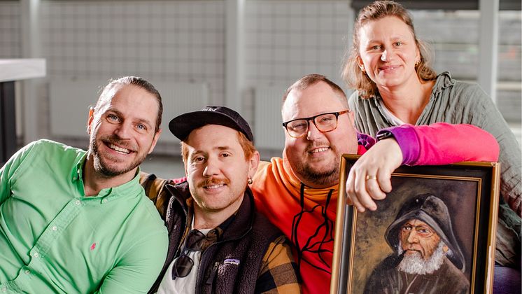 Glenn Pålsson, Hannes Kindeberg, Loa Ahlqvist, Sofia Lindmark  