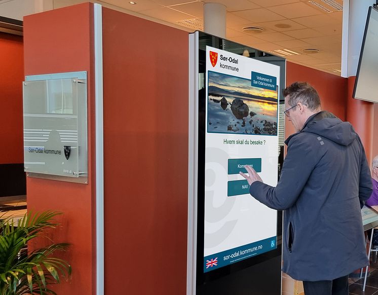 Procon Digital KommuneVert i Sør-Odal rådhus