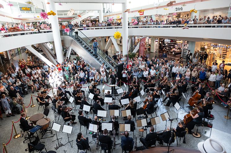 Göteborgs Symfoniker på Frölunda Torg 