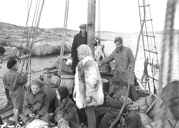 Båtflyktingar 1944