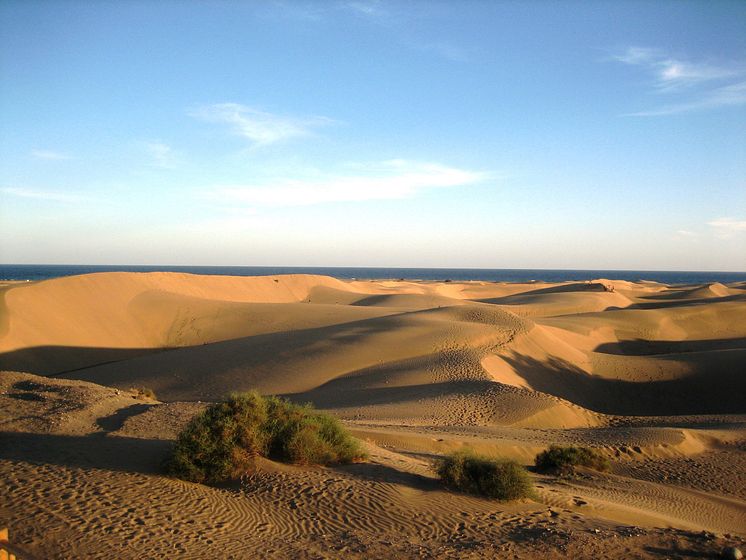 Die Dünen von Maspalaomas auf Gran Canaria