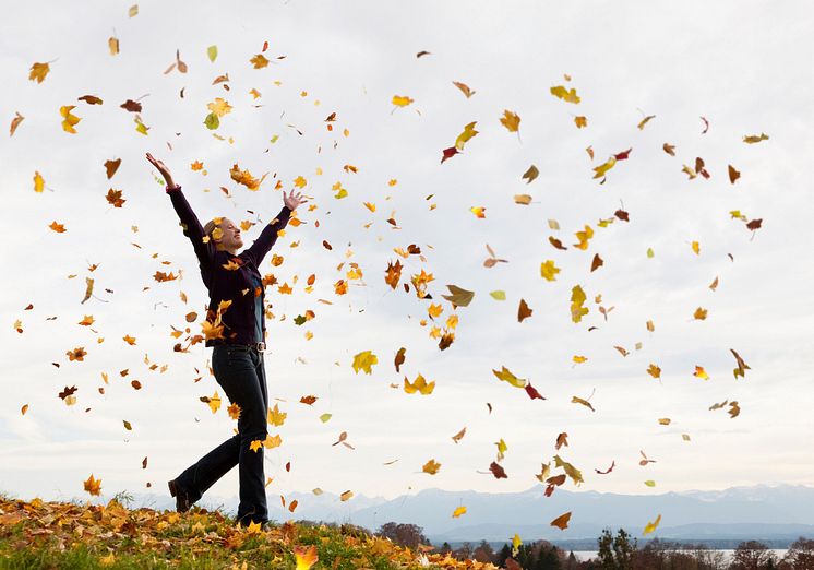 Frau im Herbst die Laub in die Luft wirft.jpg