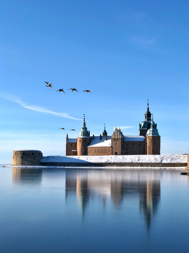 Kalmar Slott - vinterdag