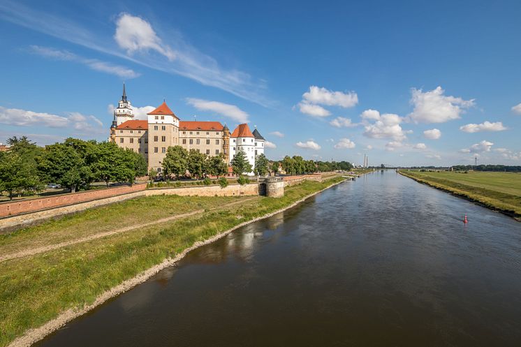 Schloss Hartenfels in Torgau an der Elbe  