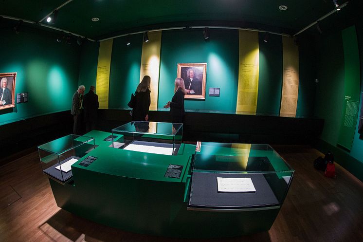 Blick in das Bach-Museum Leipzig
