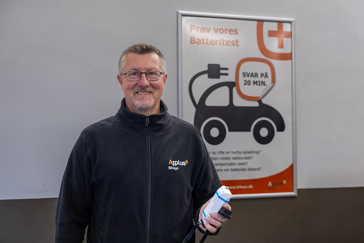Teknisk chef John Gantzhorn BatteriAttest 