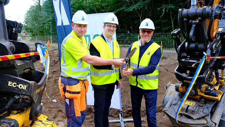 Jonas Börjesson, Robin Holmberg och Sten Christiansson