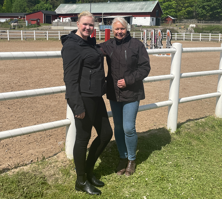 Johanna Jonsson och Anita Jonsson