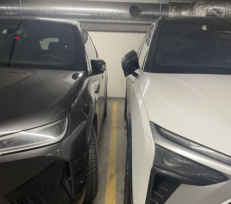 Små parkeringsplasser