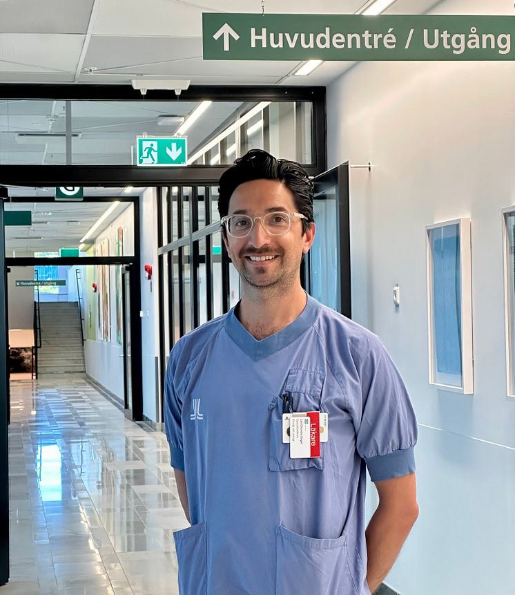 Jan Chandra Engels, urolog och forskare på Karolinska Institutet Danderyds sjukhus. 