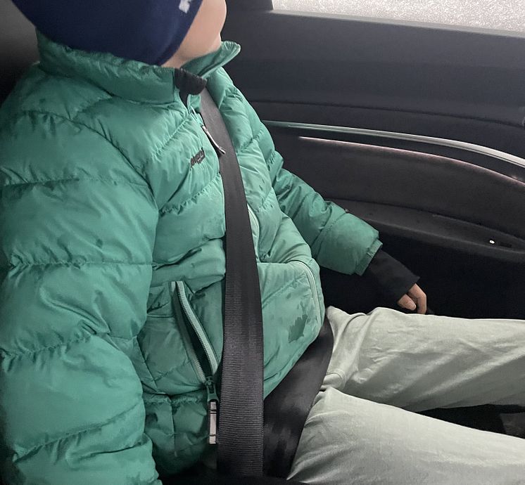 Beltebruk med tykk jakke