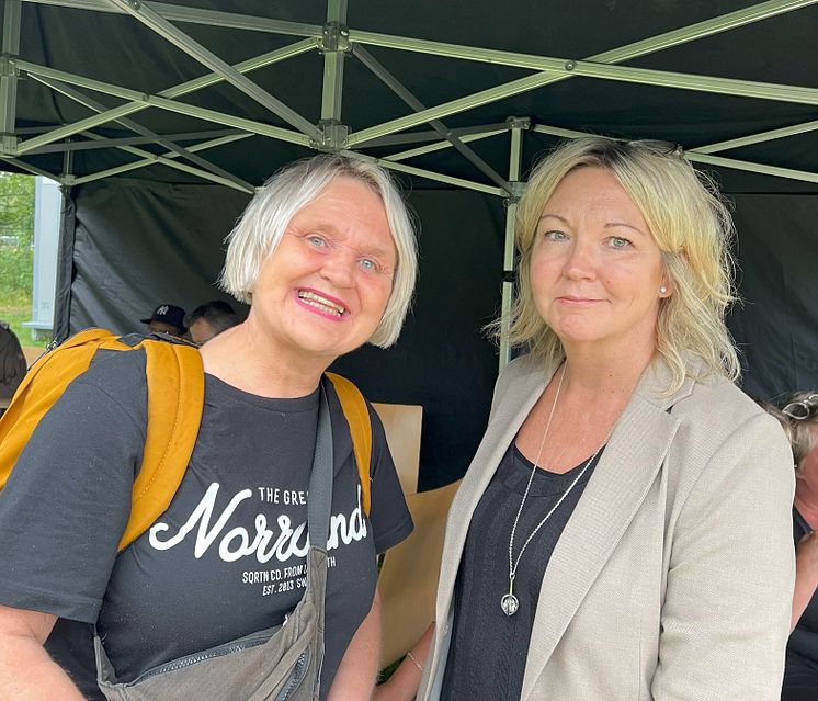 Annelie Dorsell Svensson och Eva Börjesson Öman 