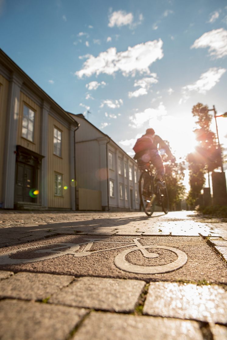 Cykel_Älvpromenaden_Vägbanarna_Karlstads kommun
