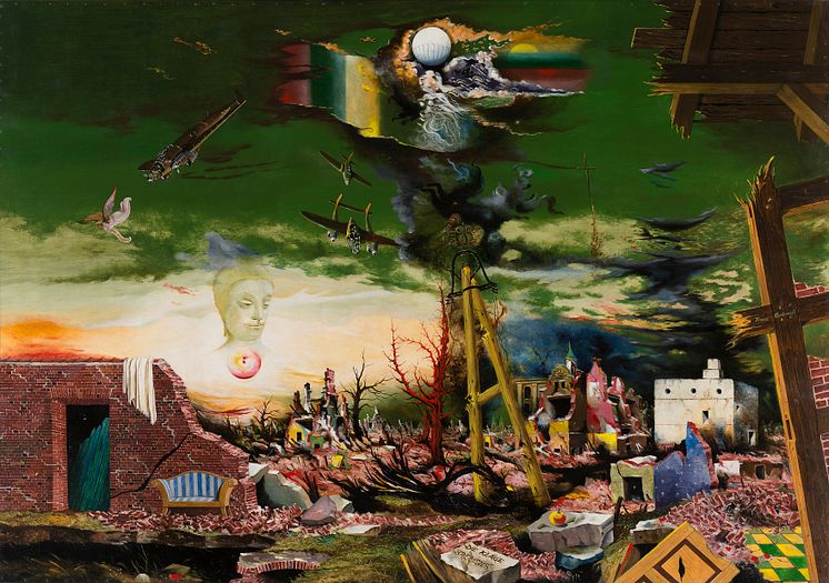 Franz Radziwill, Tyskland 1895–1983, Bremens klagan, 1946