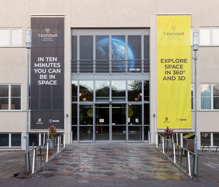 Tekniska museet entré exteriör