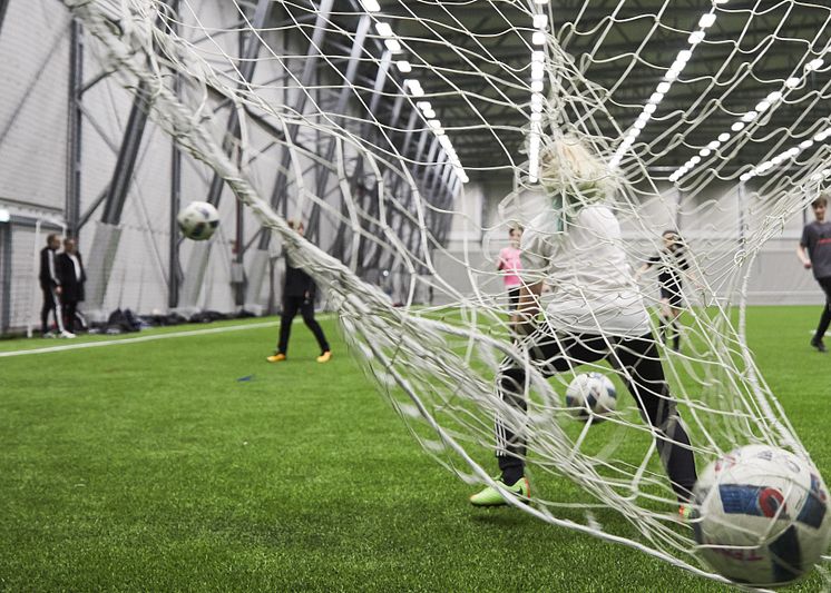 Aktivitet i Sollentuna fotbollshall