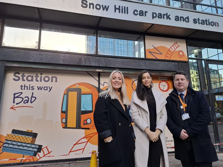 West Midlands Railway x Colmore BID - Snow Hill panelling.JPG