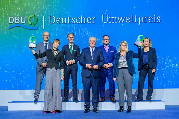 Baufritz-Geschäftsführerin Dagmar Fritz-Kramer mit dem Deutschen Umweltpreis 2023 ausgezeichnet