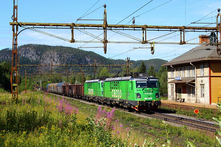 MB-lok i Ragunda Norrland 19 juli 2023 Foto Adam Karlsson