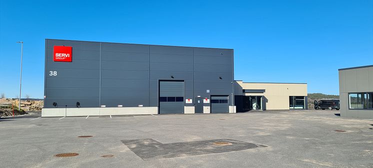 Servi Groups bygg i Kristiansand