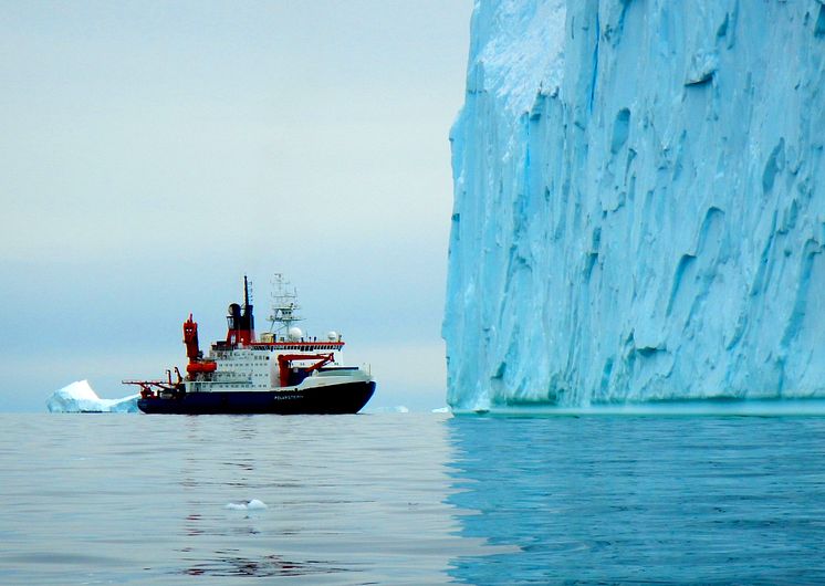 The RV Polarstern in front of a huge iceberg in Pine Island Bay - credit J Klages AWI.jpg