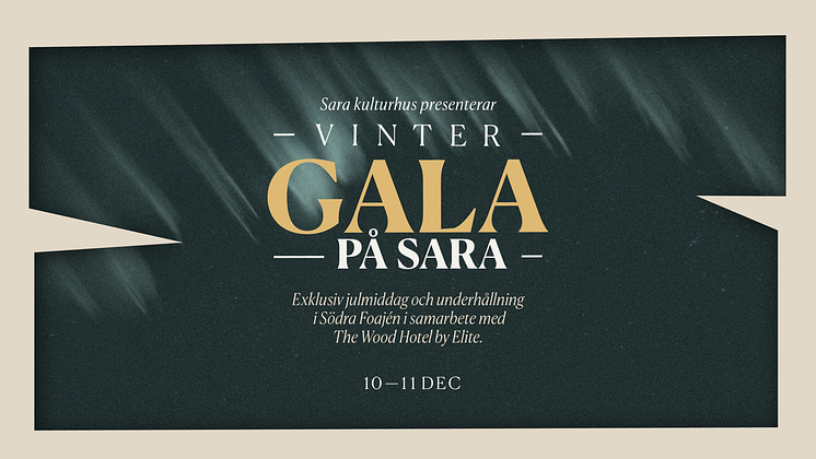 Vintergala 2025, Sara kulturhus