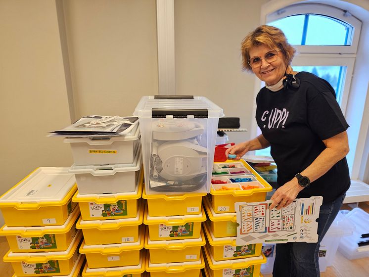 Anna-Lena Sahlman, pedagog på Curiosum.