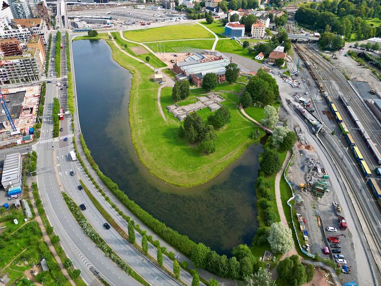 Middelalderbyen_dronefoto_Nedim Dizdarevic_Kulturetaten.jpg