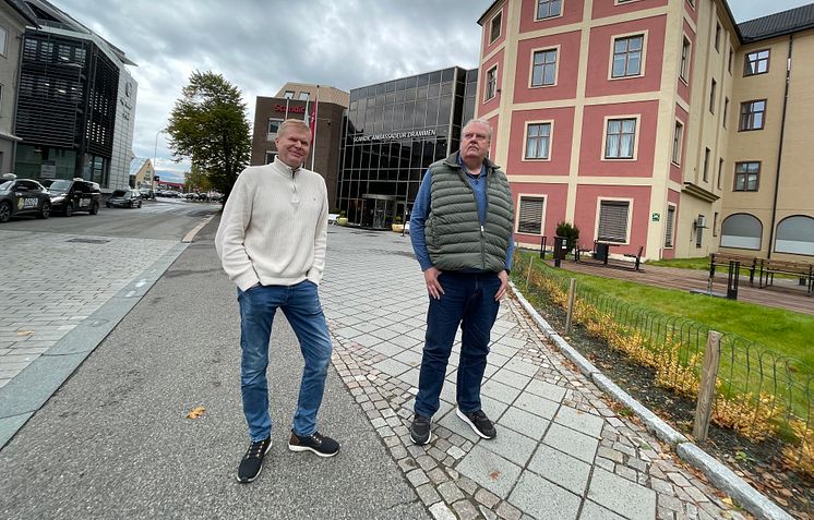 Arne Riise og Jan Helmen