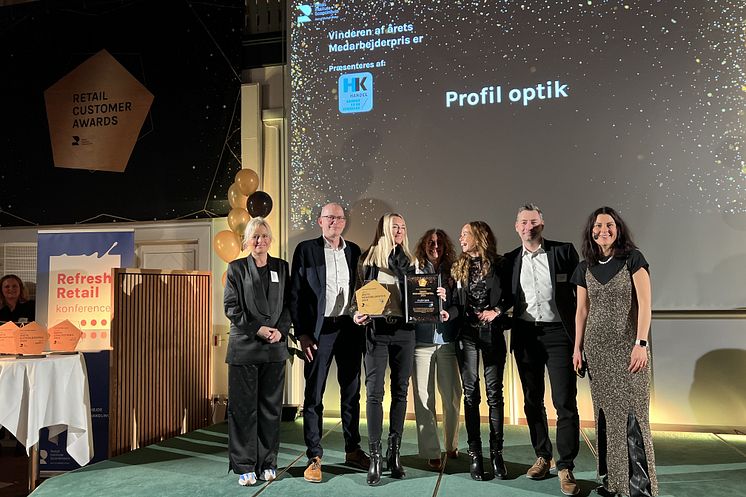 Profil Optik har vundet Medarbejderprisen 2024