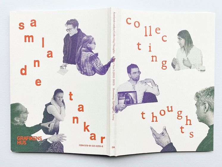 Omslag Samlande tankar release publikation Design Johnny Chang