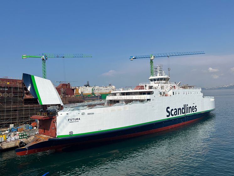 Scandlines zero direct emissions freight ferry Futura