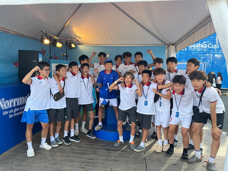 Fotbollslaget Deren FC från Mongoliet