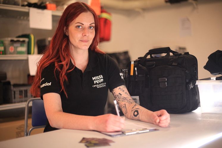Susanna Thörnquist, volontär Missing People Värmland