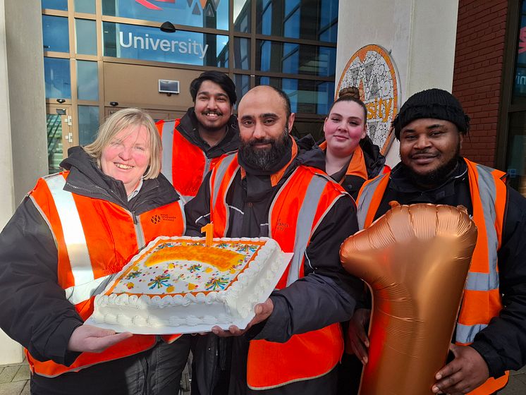 University Station anniversary - station staff.jpg