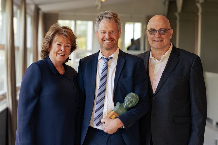 Charlotte Wall, Joachim Bäckström och Gunnar Lundberg
