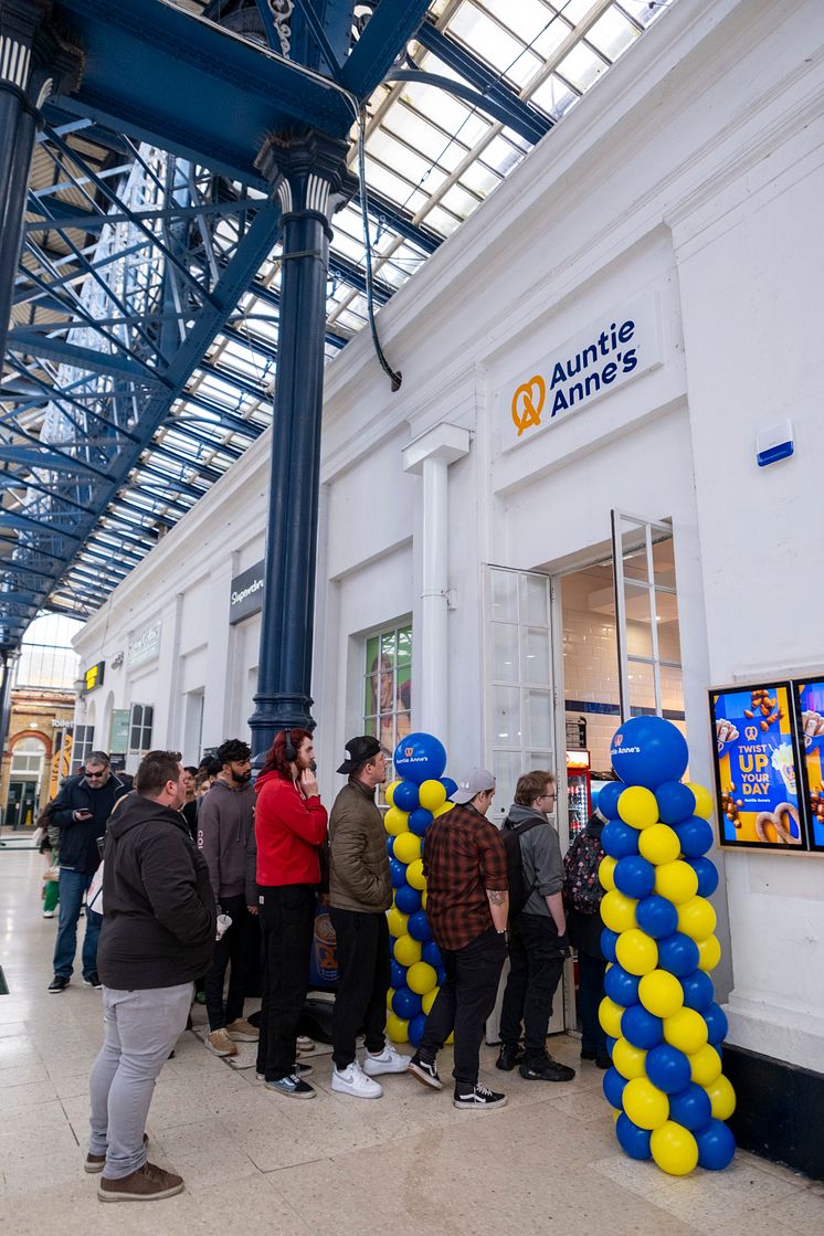 Auntie Anne's recently opened at Brighton station, making it the global brand’s first venture into railway station trading
